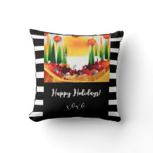 HOLIDAY Throw Pillow