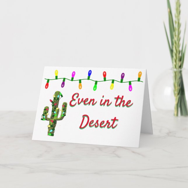 Holiday Time in the Desert (Front)