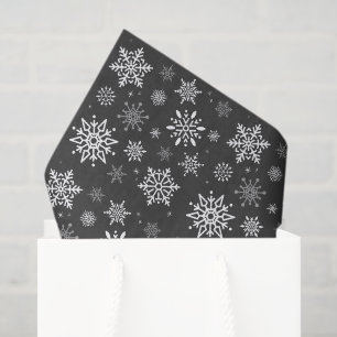 Holiday Tissue Paper-Snowflakes Paper