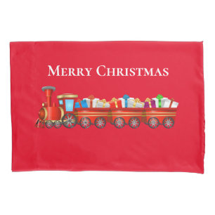 Holiday Train Pillowcase