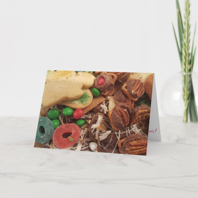 “Holiday Treats" Christmas Card (Front)