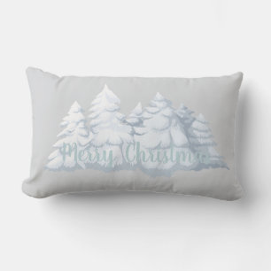 Holiday Trees Throw Pillow