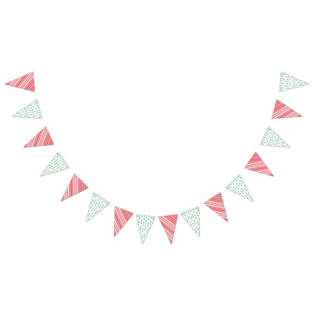 Holiday Triangle Bunting Banner (All)