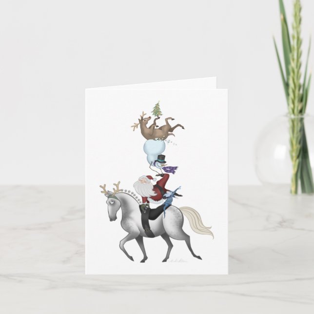 Holiday Vaulting Notecard (Front)
