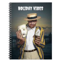 Holiday Vibes. Disfigured creature taking a break