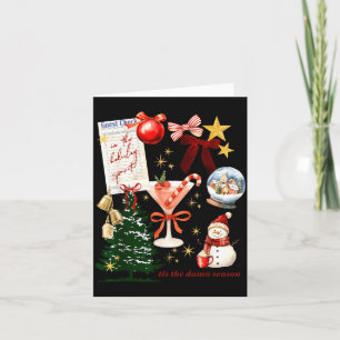 Holiday Vibes In The Holiday Srit Christmas Funny Card