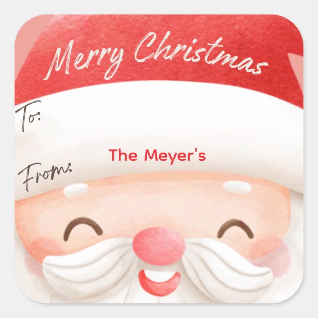 Holiday Wine or Gift Labels (Front)