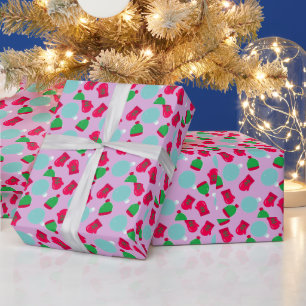 Holiday Winter Pattern Wrapping Paper