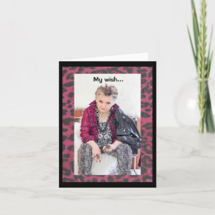 Holiday wish for the future Greeting Card