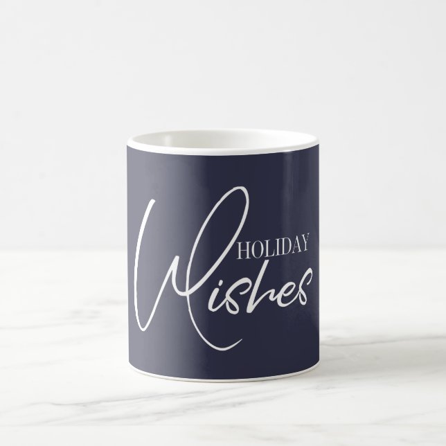 Holiday Wishes Christmas Mug (Center)