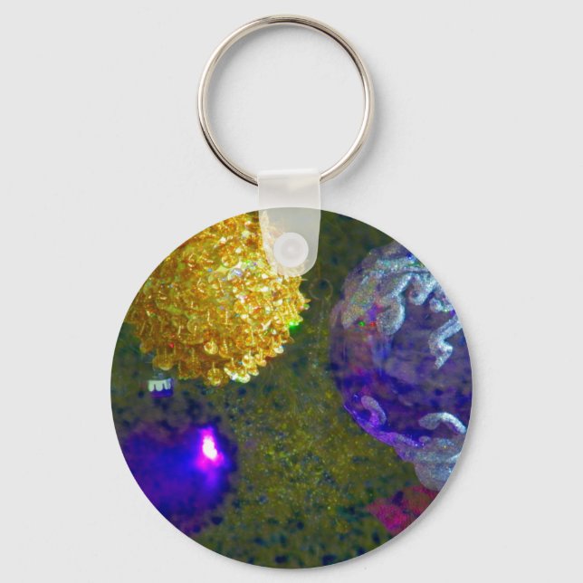 Holiday Wishes_ Keychain (Front)