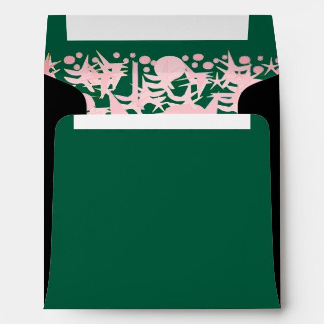 HOLIDAY WITH ART DECO ENVELOPE (Back (Bottom))