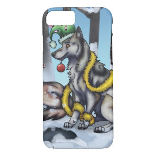 Holiday Wolves Case-Mate iPhone Case