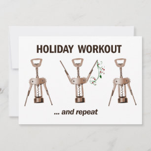 Holiday Workout Card