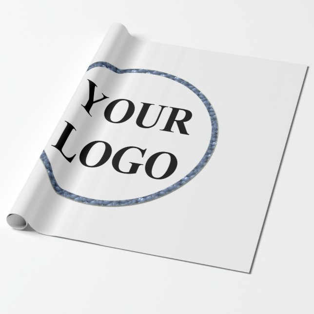 Holiday Wrapping Paper ADD LOGO Classic Tartan (Unrolled)