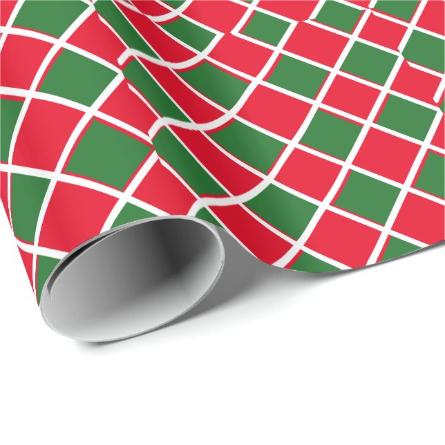 Holiday Wrapping Paper Harlequin (Roll Corner)