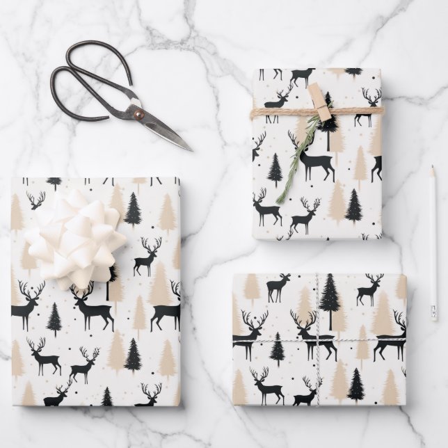 Holiday Wrapping Paper Sheets (Front)