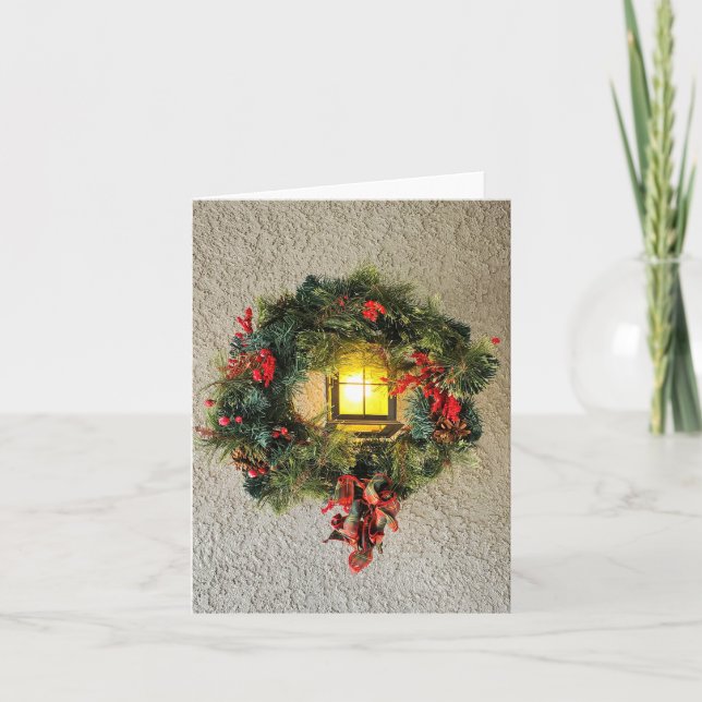 Holiday Wreath Card (Front)