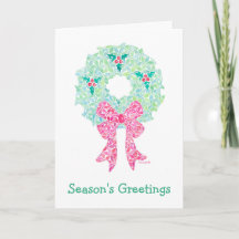 Holiday Wreath Card by Sue Weidlich