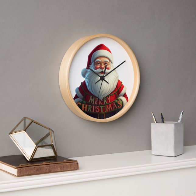 #HolidayDecor Clock (Office)