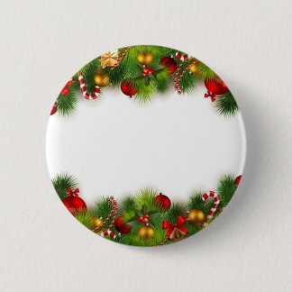 holidays 2 inch round button