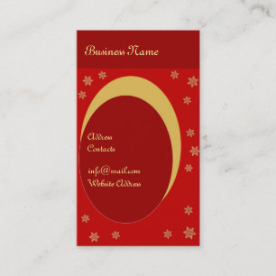 Holidays Business Card