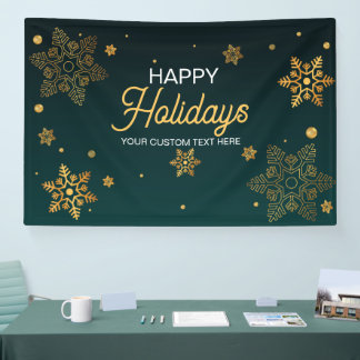 Holidays Christmas party backdrop  Banner