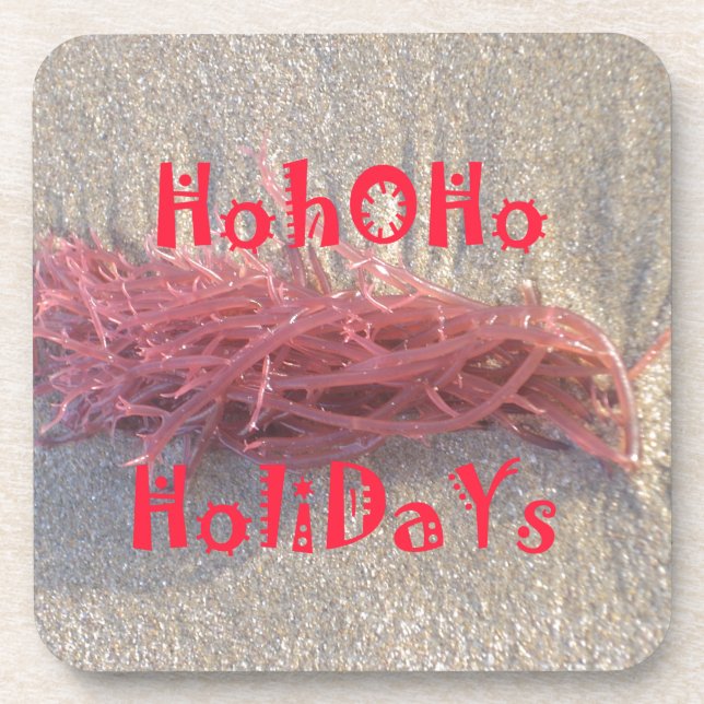 Holidays from the Beach Collection. Coaster (Front)