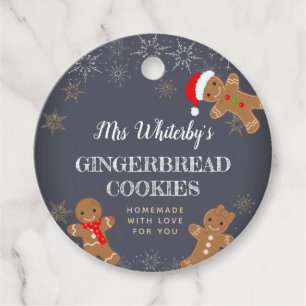Holidays   Gingerbread Cookies   Ingredients   Favour Tags