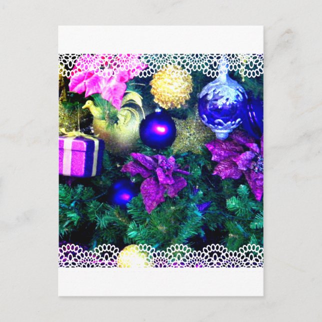 Holidays Greetings_ Holiday Postcard (Front)