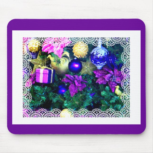 Holidays Greetings_ Mouse Pad (Front)