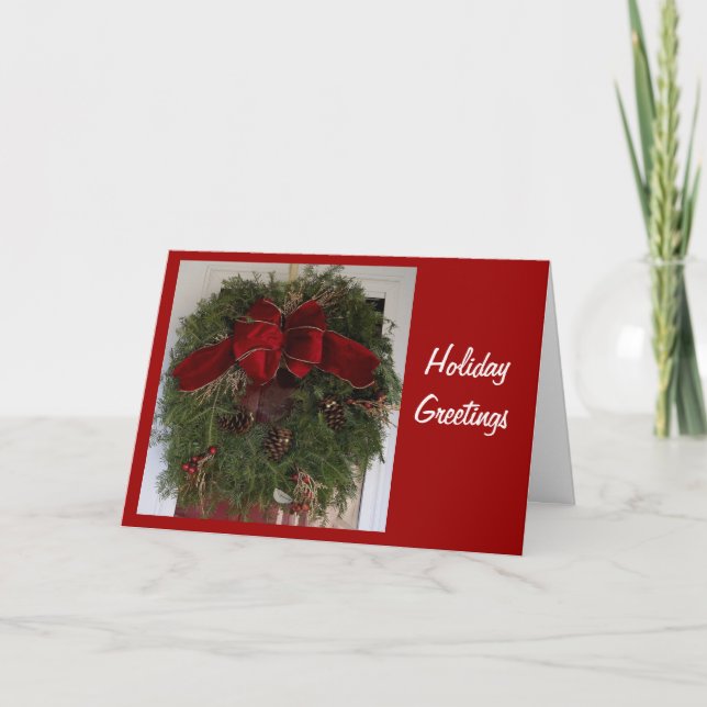 Holidays Holiday Card (Front)