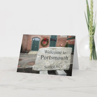 Holidays In Portsmouth,NH Holiday Card
