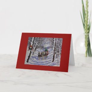 HOLIDAYS IN THE COUNTRY, GREETING CARD