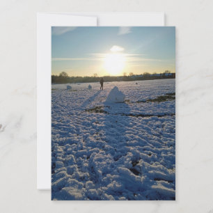 Holidays message card