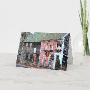 Holidays - Richard Sparrow House in Plymouth, MA Card