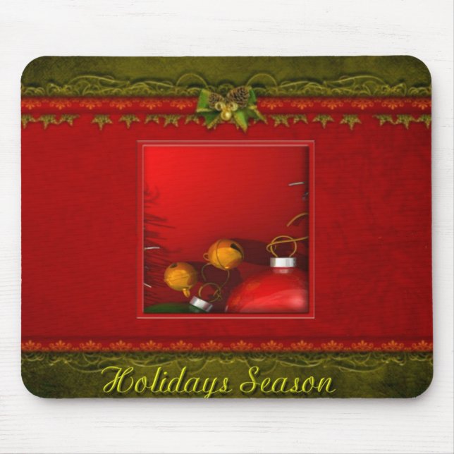Holidays Season Mousepad (Front)