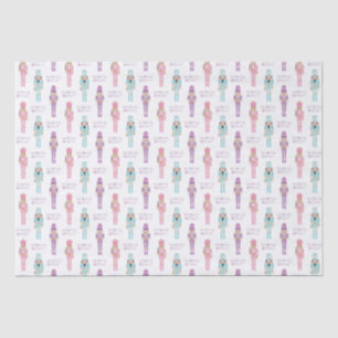 Holidays Watercolor Nutcracker Ballet Toy Soldiers Tissue Paper