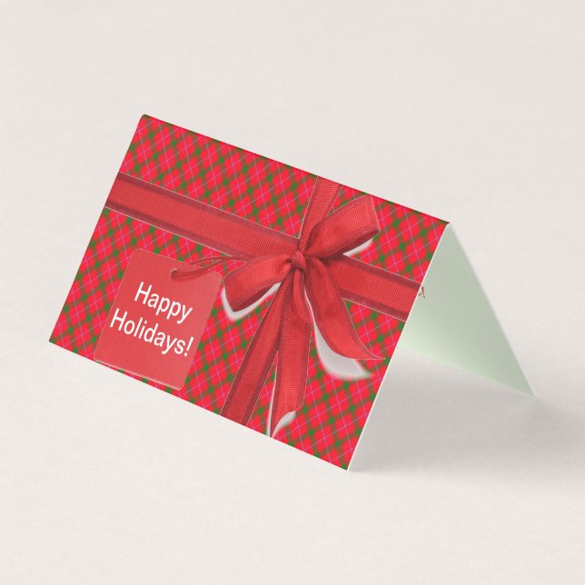 HolidayZ Plaid / Tartan (Front)