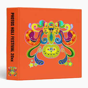 holiES - abstract happy holy Cow + your ideas Binder