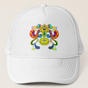 holiES - abstract happy holy Cow + your ideas Trucker Hat