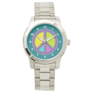 holiES - colourful PEACE sign + your ideas Watch
