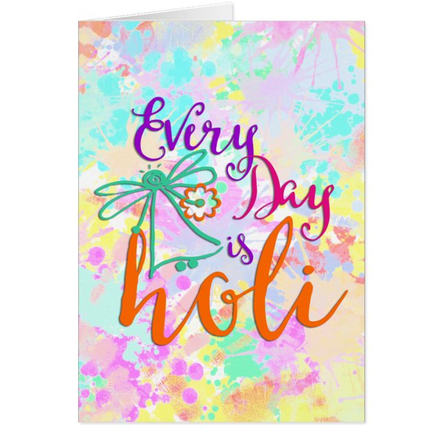 holiES - Every Day is Holi + your backgr. & ideas (Front)