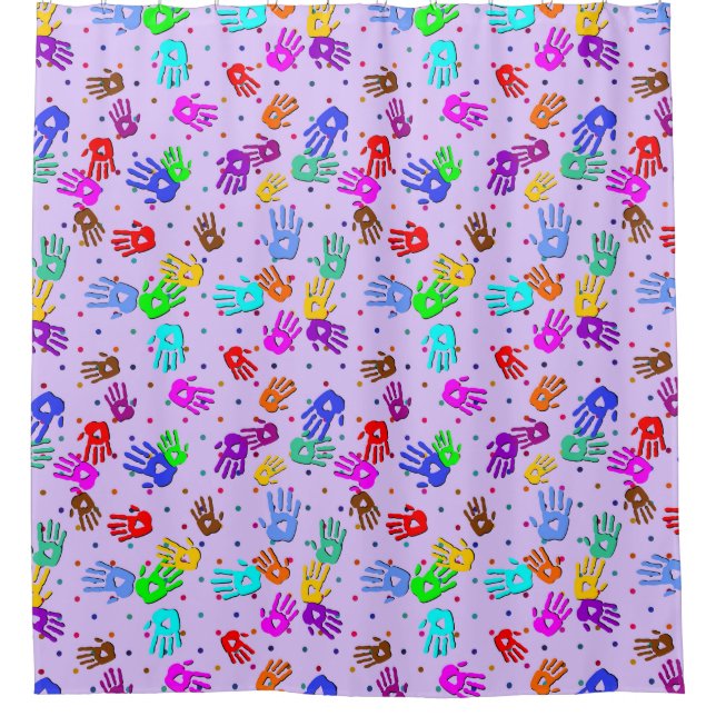 holiES - hands dots coloured pattern 1 (Front)