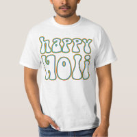 holiES - HAPPY HOLI simply coloured outline 1