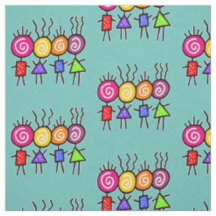 holiES - HOLI BEST FRIENDS + your ideas Fabric