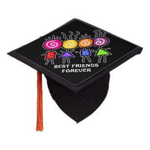 holiES - HOLI BEST FRIENDS + your ideas Graduation Cap Topper