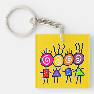 holiES - HOLI BEST FRIENDS + your ideas Keychain