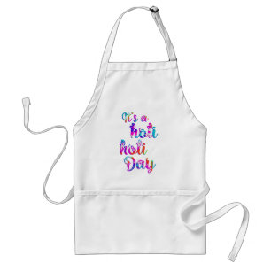 holiES - IT'S A HOLI HOLI DAY + your backgr. Standard Apron