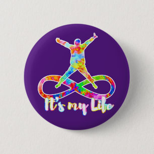 holiES - Lemniscate - It's my Life Person 2 Inch Round Button